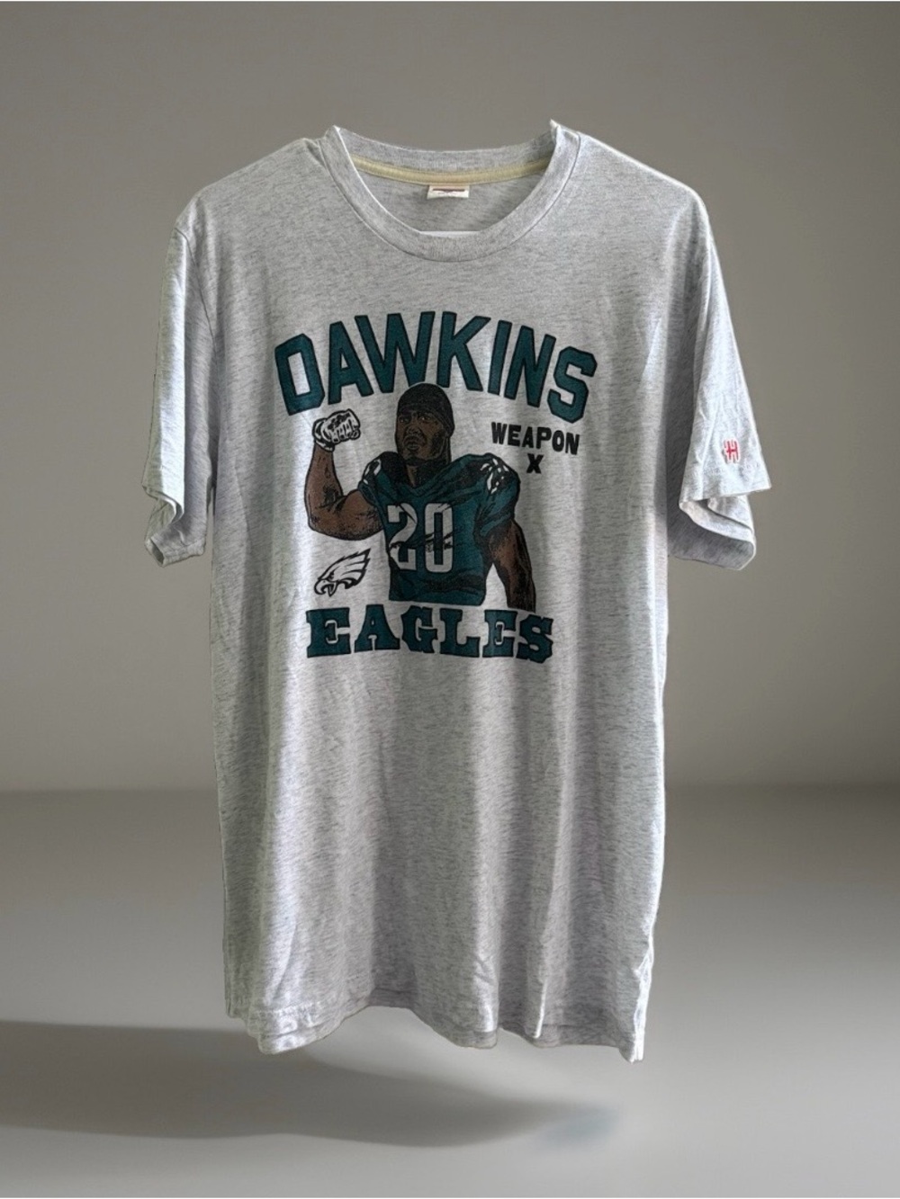 Dawkins Eagles Gray Short Sleeve Graphic Tee